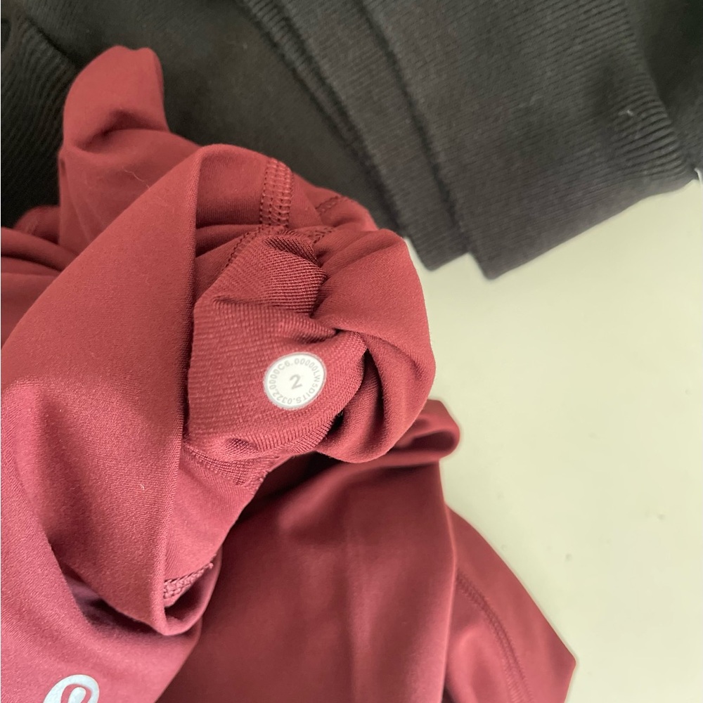 Lululemon Align maroon leggings - Picture 6 of 9